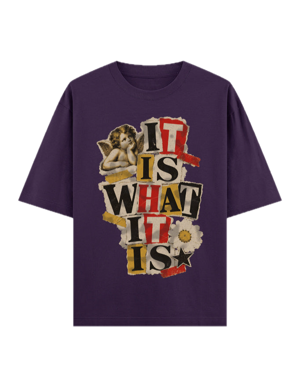 IT IS WHAT IT IS OVERSIZED T-SHIRT