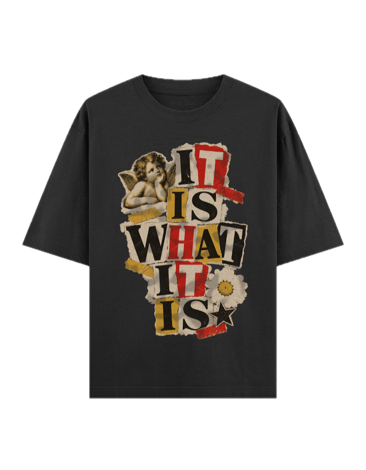 IT IS WHAT IT IS OVERSIZED T-SHIRT