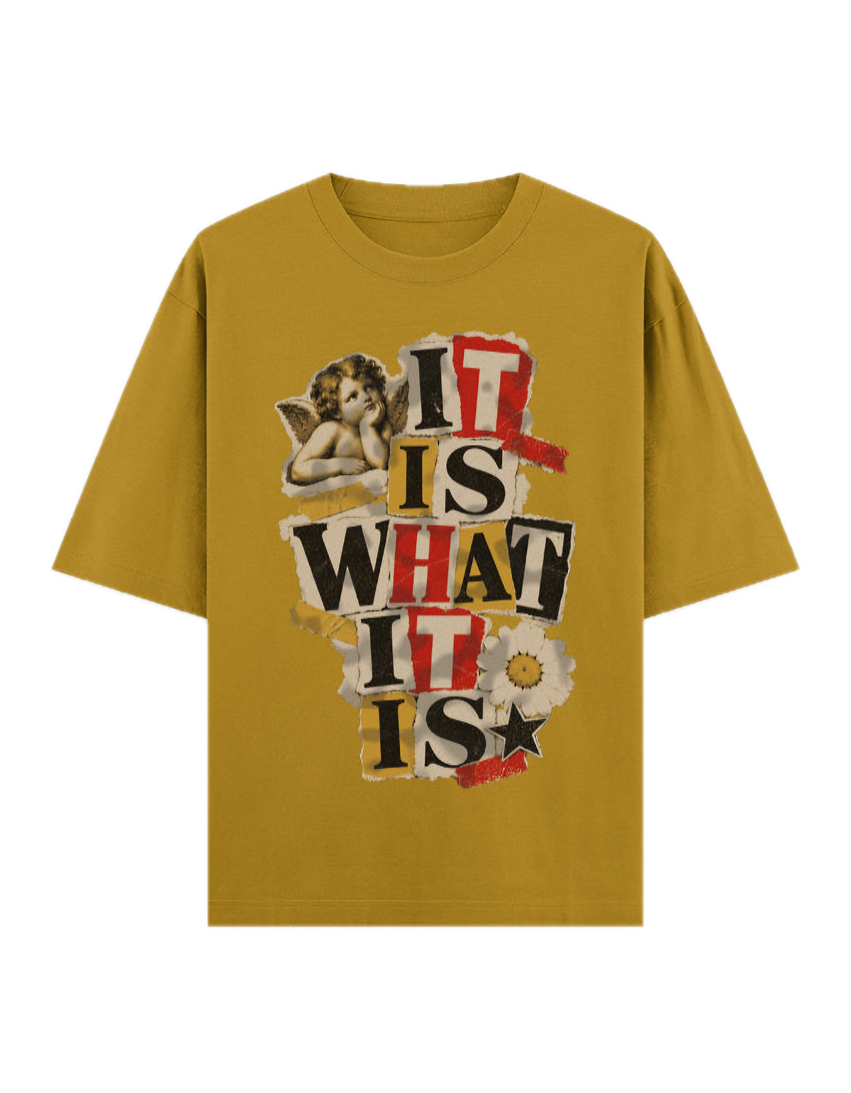 IT IS WHAT IT IS OVERSIZED T-SHIRT
