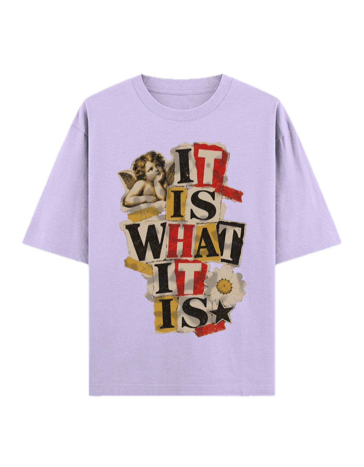 IT IS WHAT IT IS OVERSIZED T-SHIRT