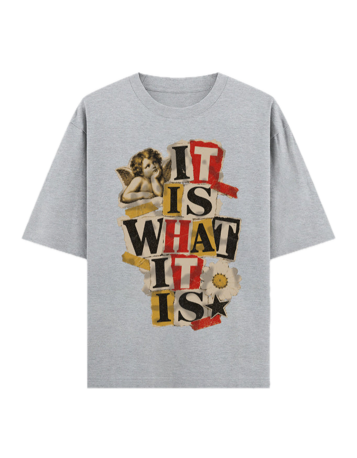 IT IS WHAT IT IS OVERSIZED T-SHIRT